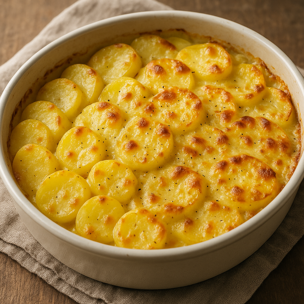 Kartoffelgratin mit Käse