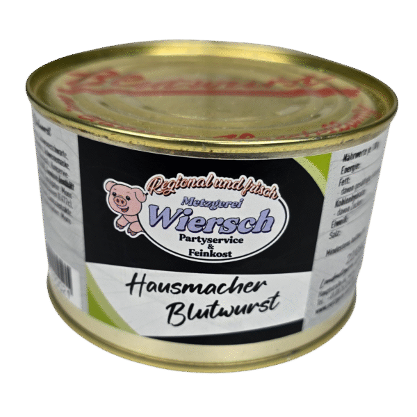 Blutwurst hausmacher Art