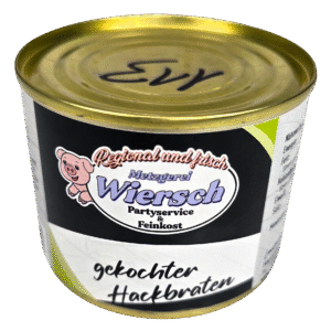 gekochter Hackbraten