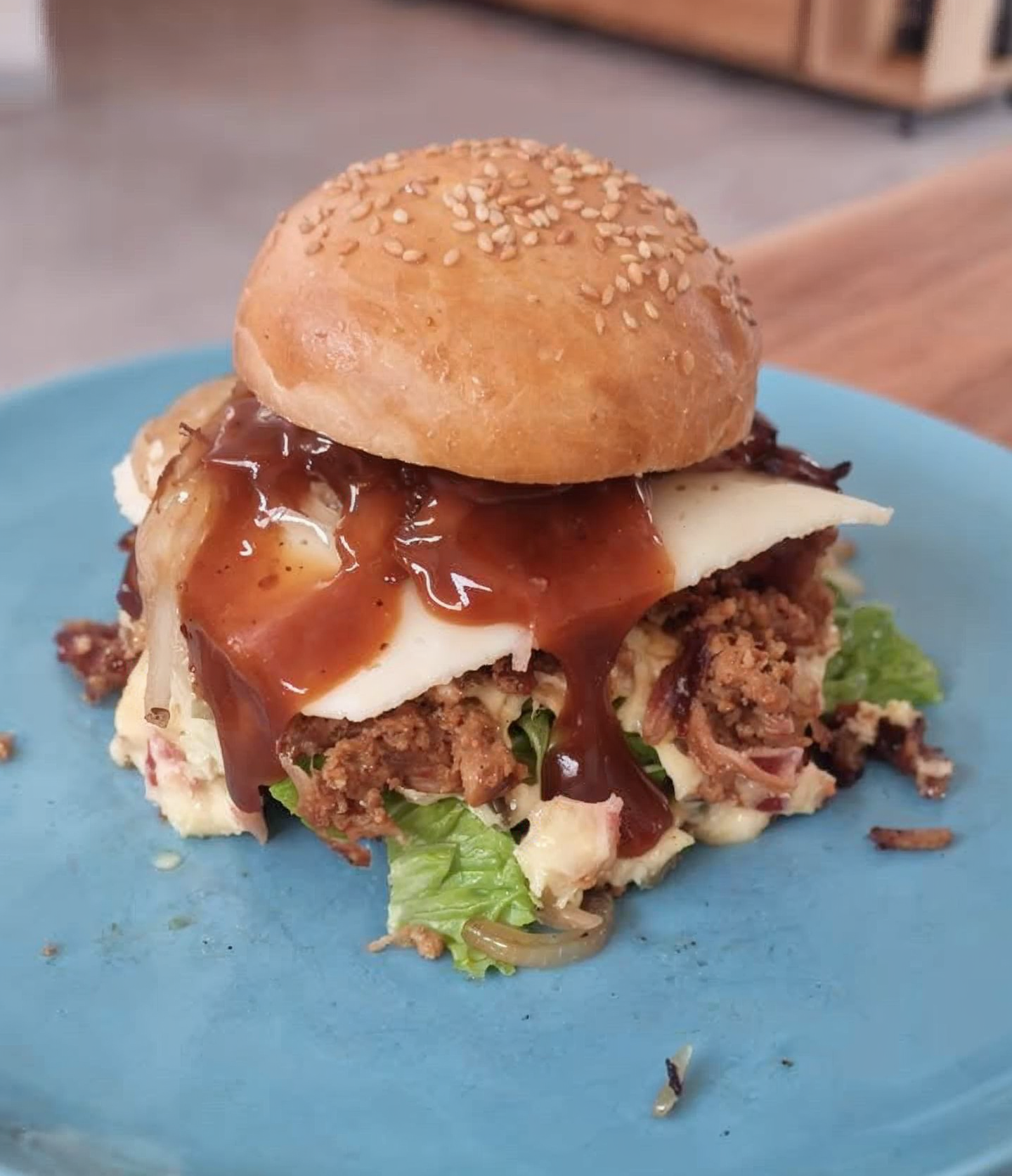 Pulled Pork Burger
