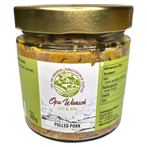 Pulled Pork kaufen 300g Glas – zart, saftig & langsam gegart