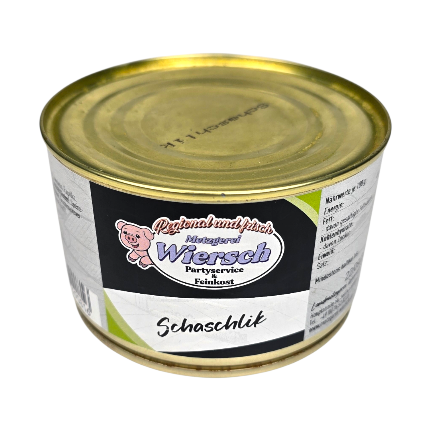 Hausgemachtes Schaschlik ohne Spieß – 400 g Dose – Bild 3