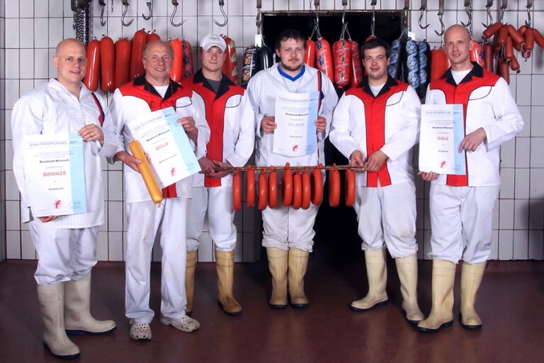 Metzger der Metzgerei Wiersch mit Auszeichnungen 2011