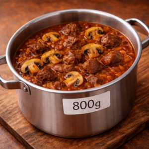 Wildgulasch 800g