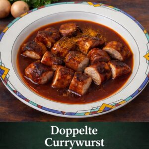 Doppelte Currywurst der Metzgerei Wiersch
